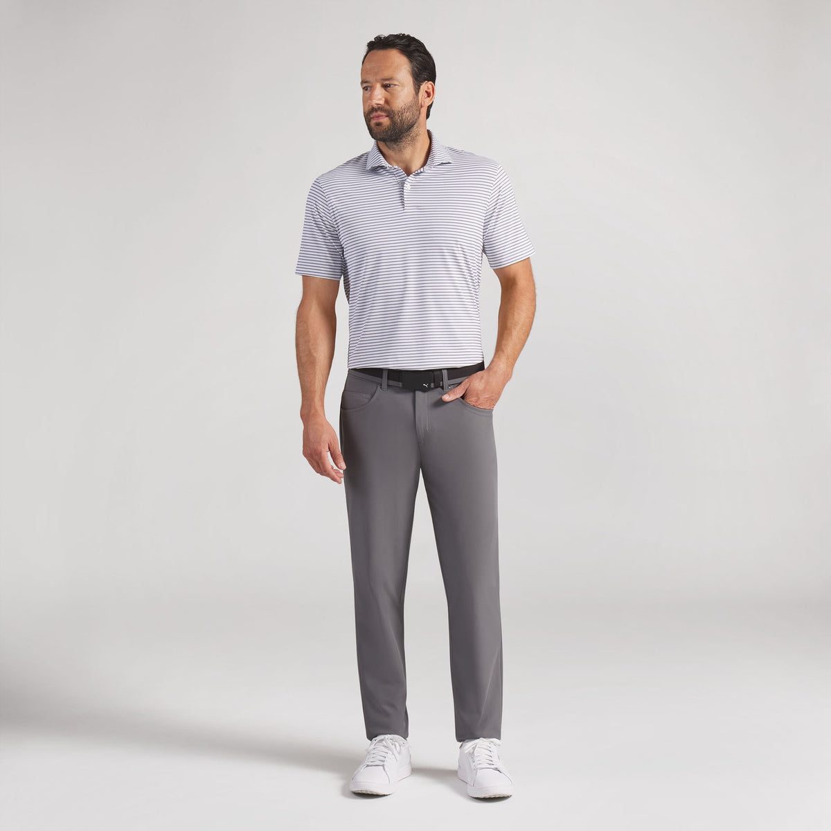 Puma Golf Top Pick - BRRR Stripe Golf Polo