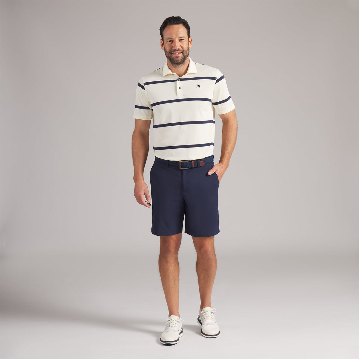 Puma Golf Popular - AP Pique Stripe Golf Polo