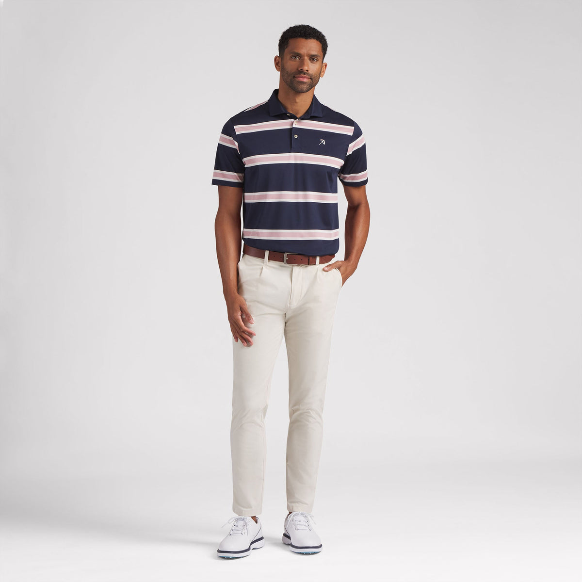 Puma Golf Popular - AP Pique Stripe Golf Polo