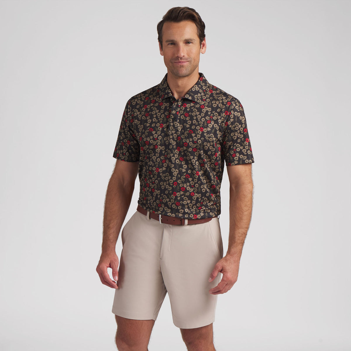 Puma Golf Everyday - Volition Poppy Golf Polo