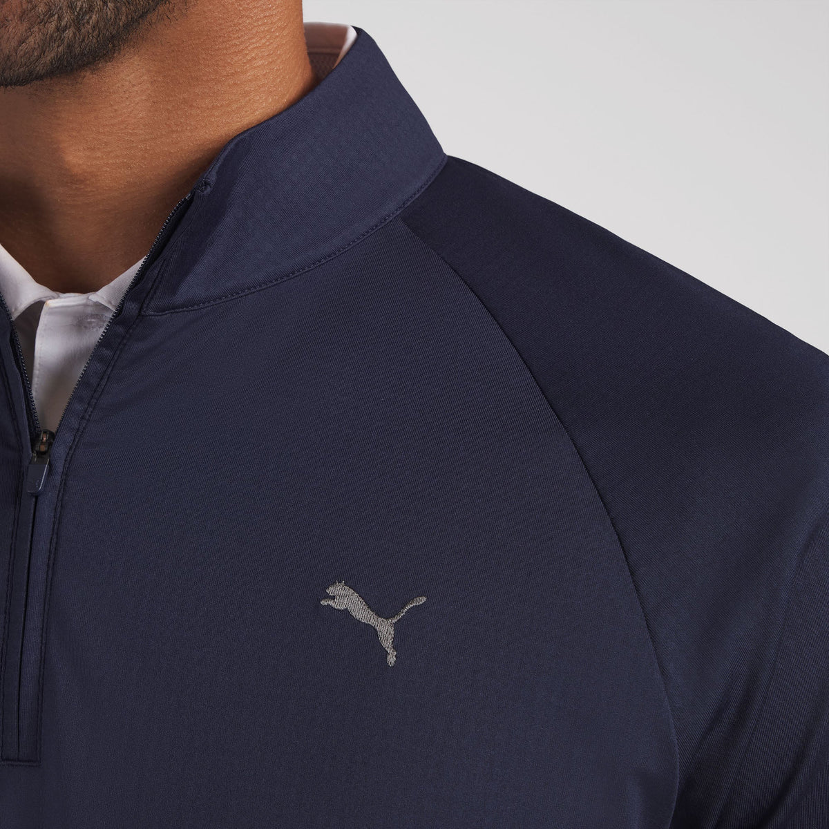 Puma Golf Discount - Lightweight Grid LC Golf 1/4 Zip