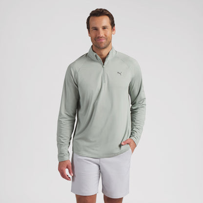 Puma Golf Discount - Lightweight Grid LC Golf 1/4 Zip