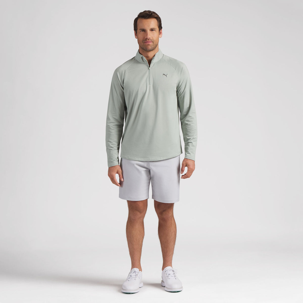 Puma Golf Discount - Lightweight Grid LC Golf 1/4 Zip