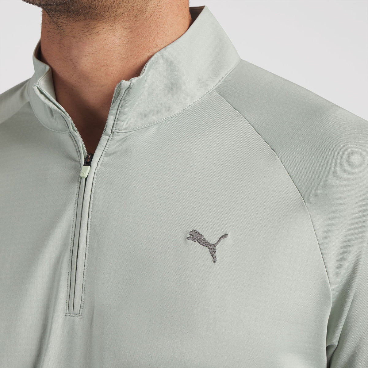 Puma Golf Discount - Lightweight Grid LC Golf 1/4 Zip