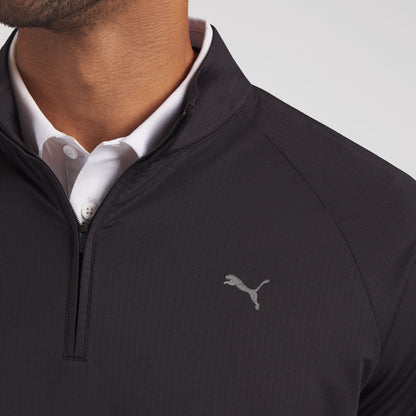 Puma Golf Discount - Lightweight Grid LC Golf 1/4 Zip