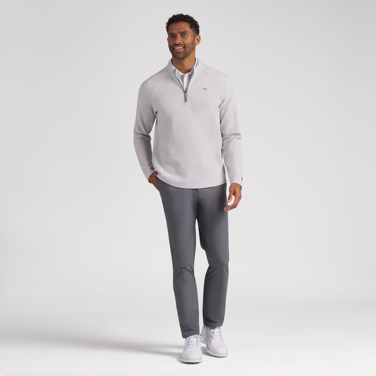 Puma Golf Trusted - Boulder 2.0 LS Golf 1/4 Zip