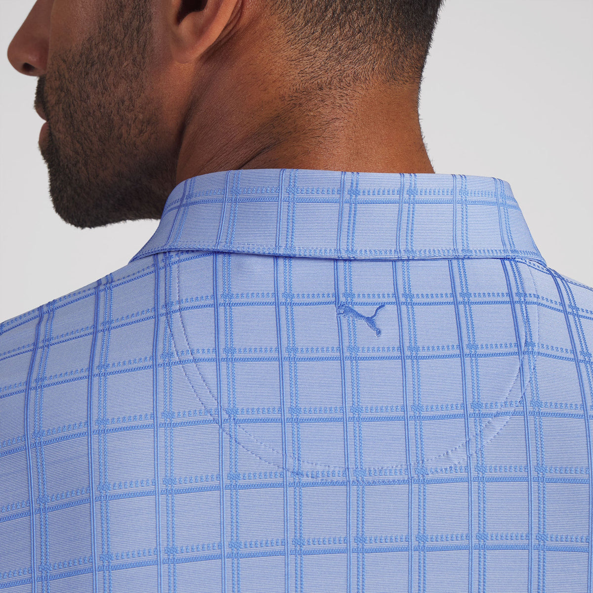 Puma Golf New - MATTR Plaid BN Golf Polo