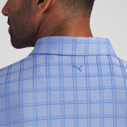 Puma Golf New - MATTR Plaid BN Golf Polo