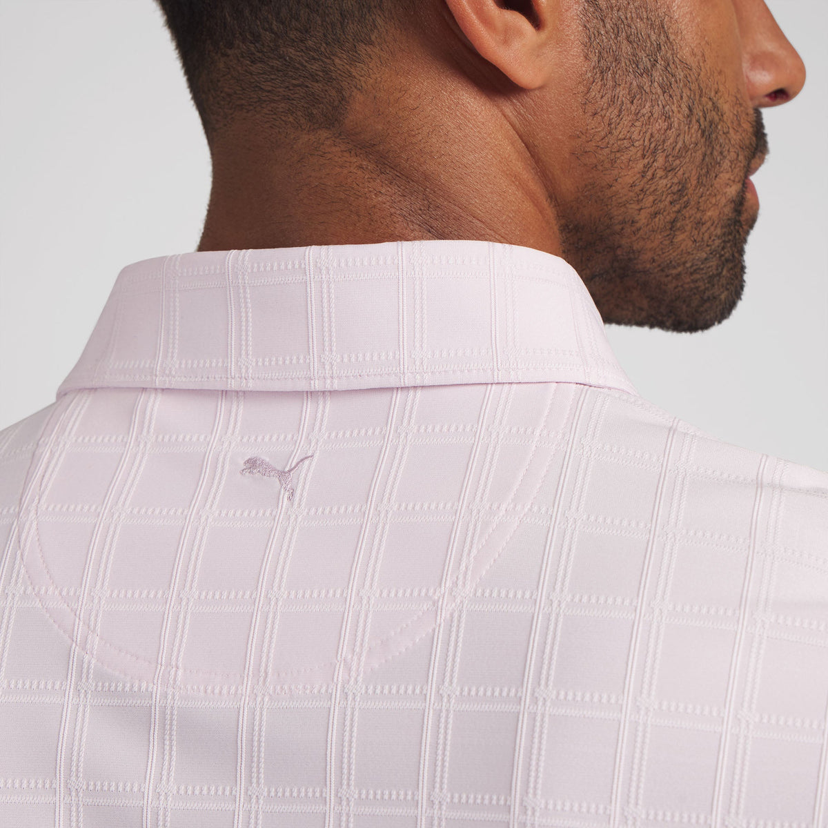 Puma Golf New - MATTR Plaid BN Golf Polo
