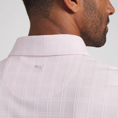 Puma Golf New - MATTR Plaid BN Golf Polo