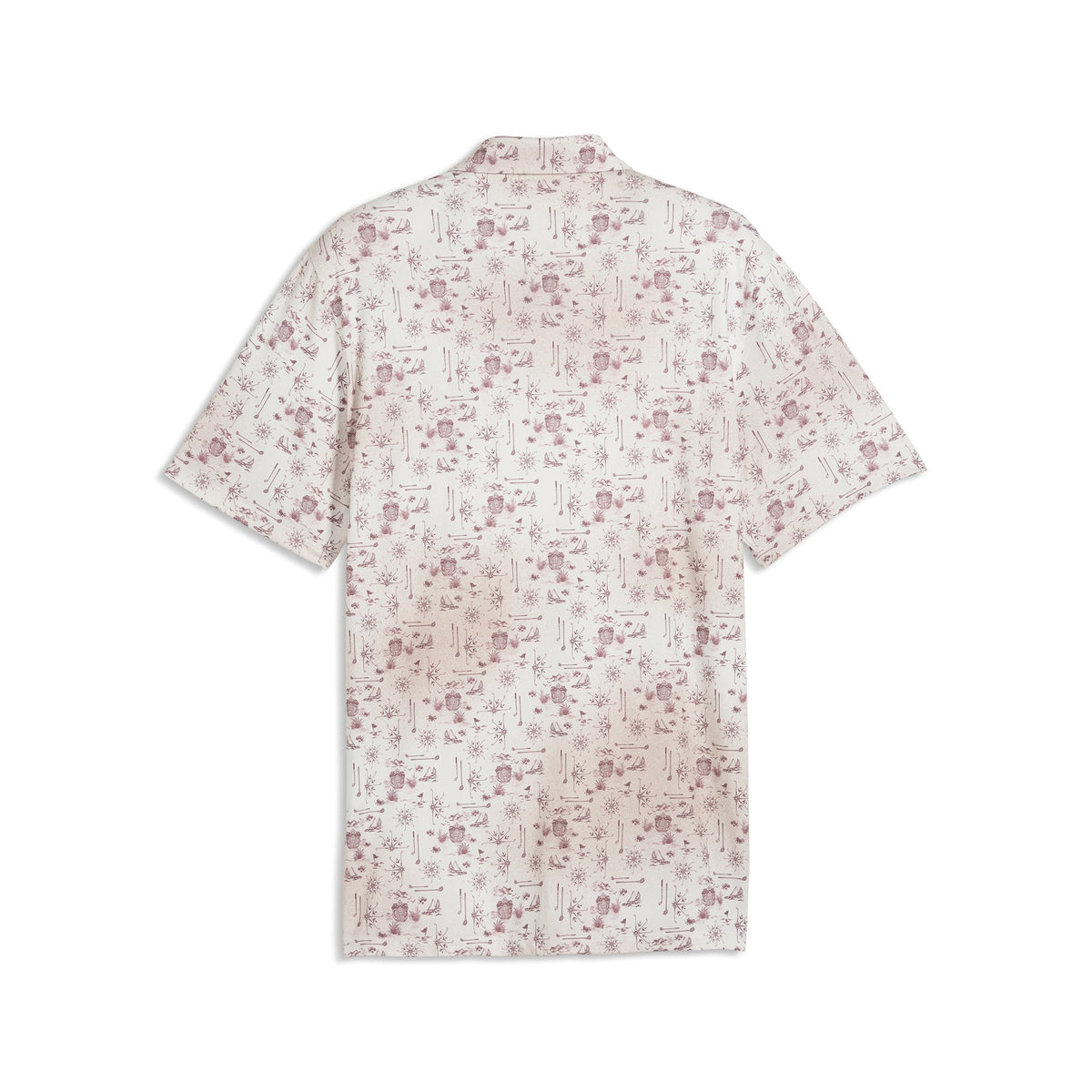 Puma Golf Exclusive - CLOUDSPUN Coastal Claret Golf Polo