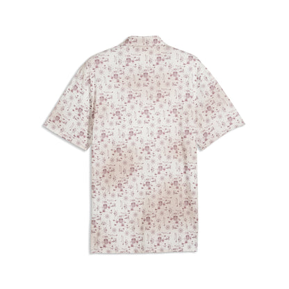 Puma Golf Exclusive - CLOUDSPUN Coastal Claret Golf Polo
