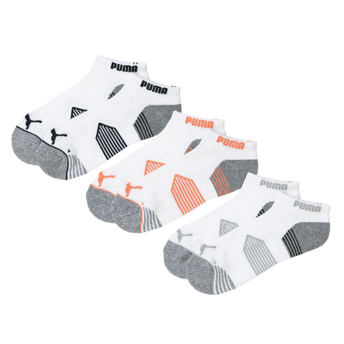 Puma Golf Value - Puma Essential Low Cut 3 Pair Pack Golf Socks