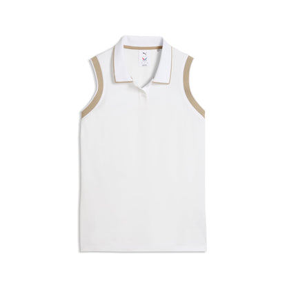 Puma Golf Smart Buy - Women's Volition Solid Sleeveless Golf Polo