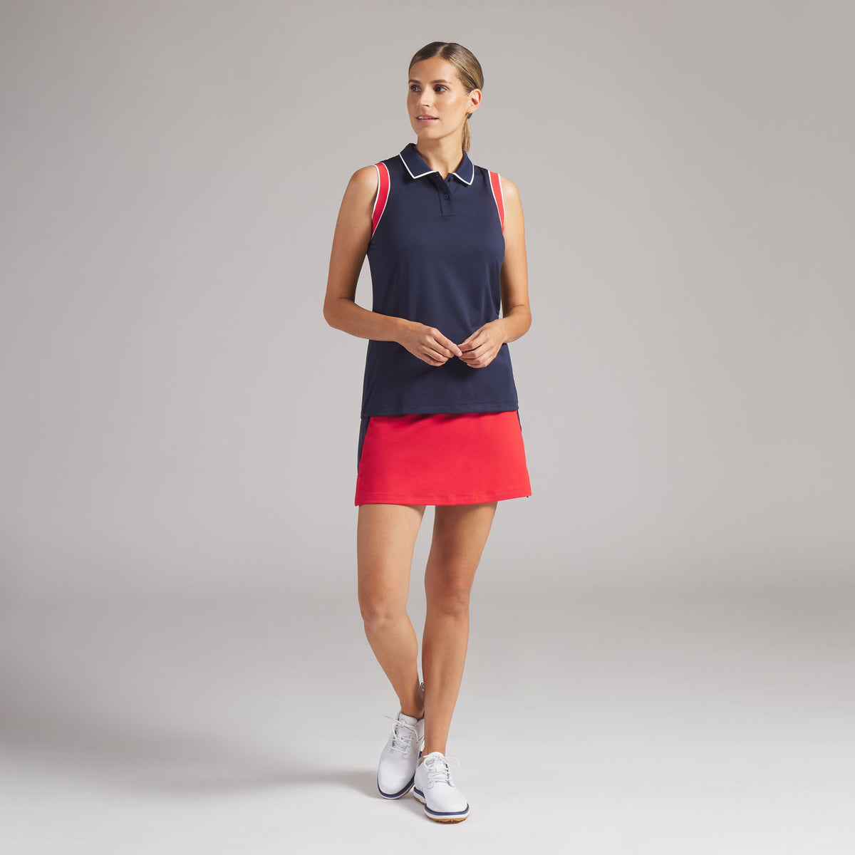 Puma Golf Smart Buy - Women's Volition Solid Sleeveless Golf Polo