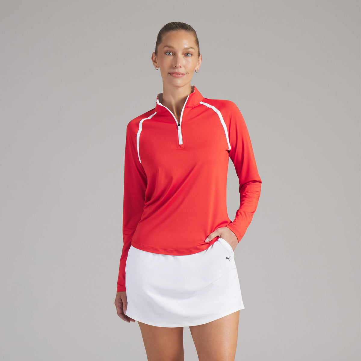 Puma Golf Essential - Women's Volition UV Golf 1/4 Zip