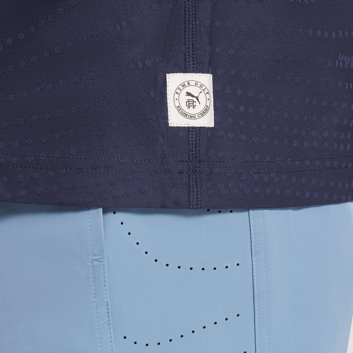 Puma Golf Popular - Reigning Champ Jacquard Golf Polo
