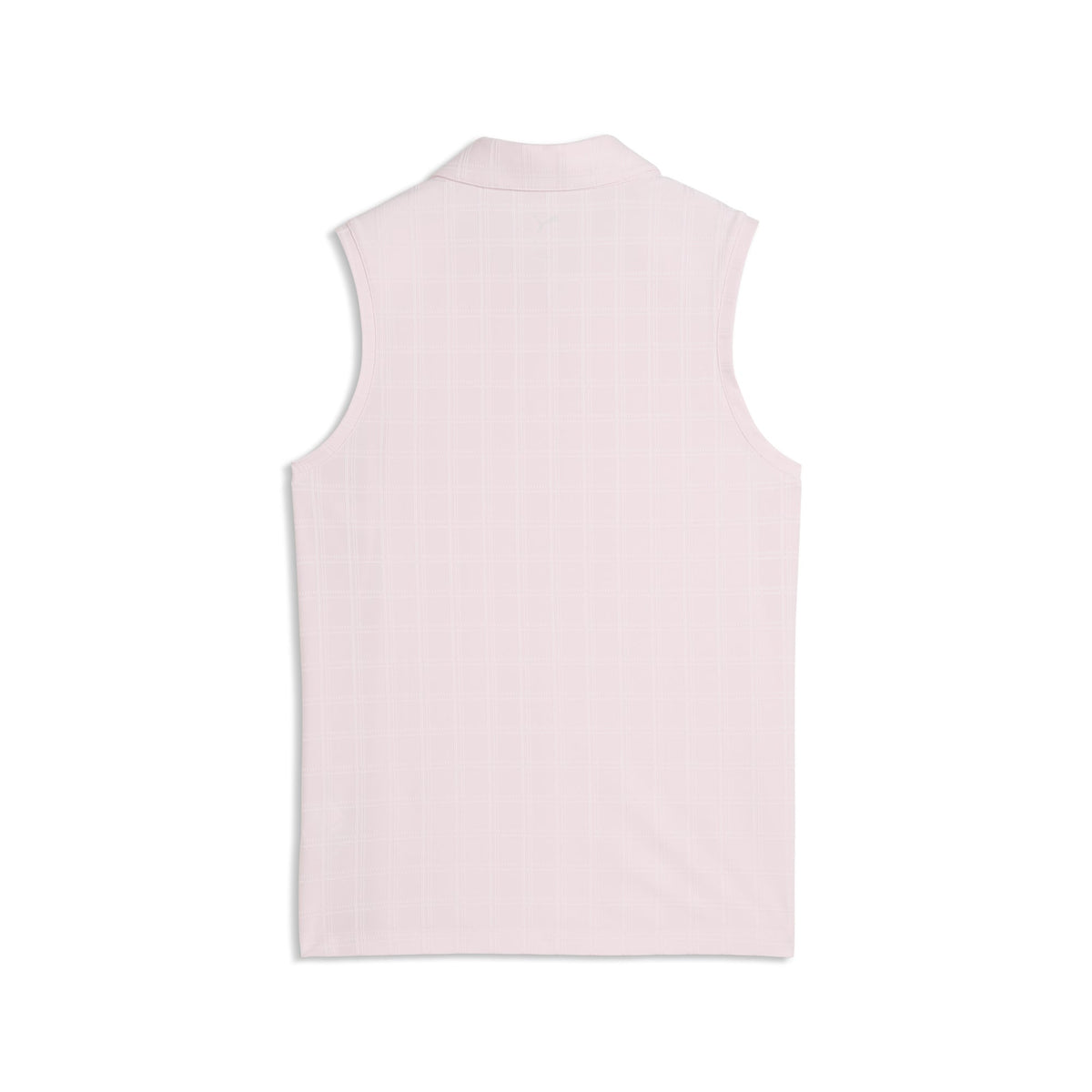 Puma Golf Best Seller - Women's Plaid Knit Sleeveless Golf Polo