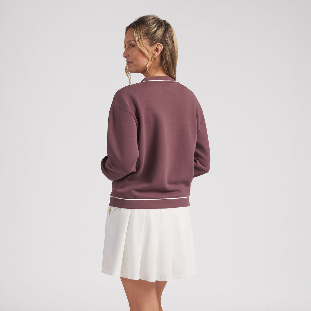 Puma Golf Quality - Women's CLOUDSPUN Fleece V-Neck Golf Sweater