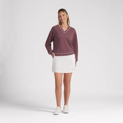 Puma Golf Quality - Women's CLOUDSPUN Fleece V-Neck Golf Sweater