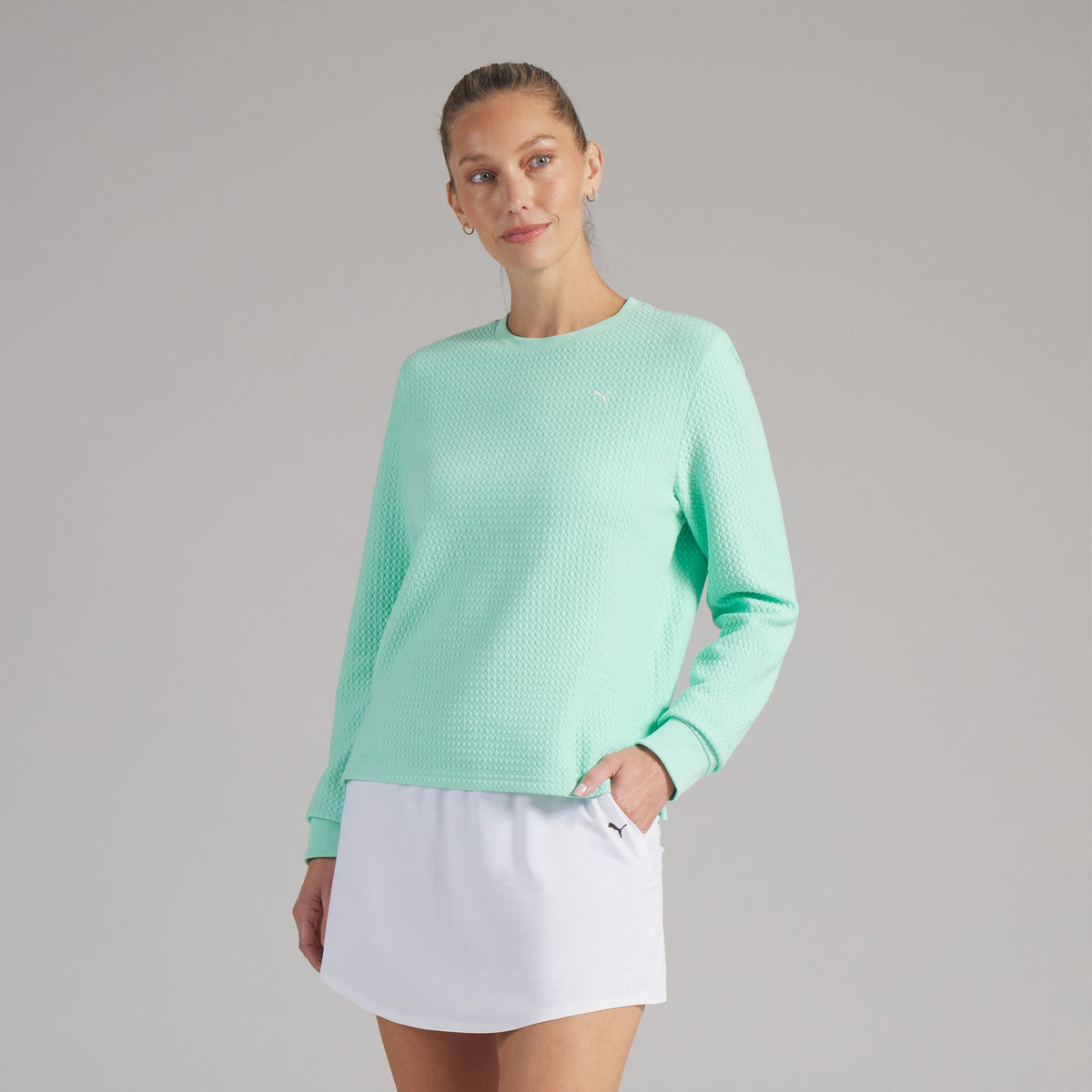 Puma Golf Essential - Women's Boulder LC Crew Golf Sweater