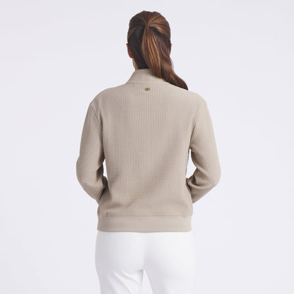 Puma Golf Essential - Women's Boulder 1/2 Snap Pullover Golf Sweater