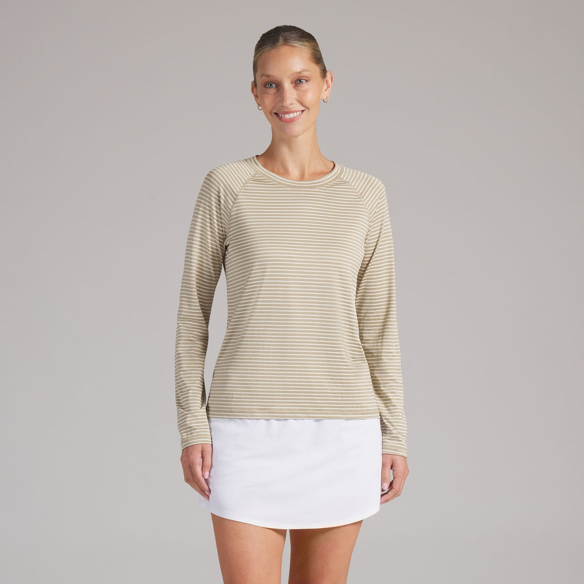 Puma Golf Value - Women's UV Stripe Golf Crewneck