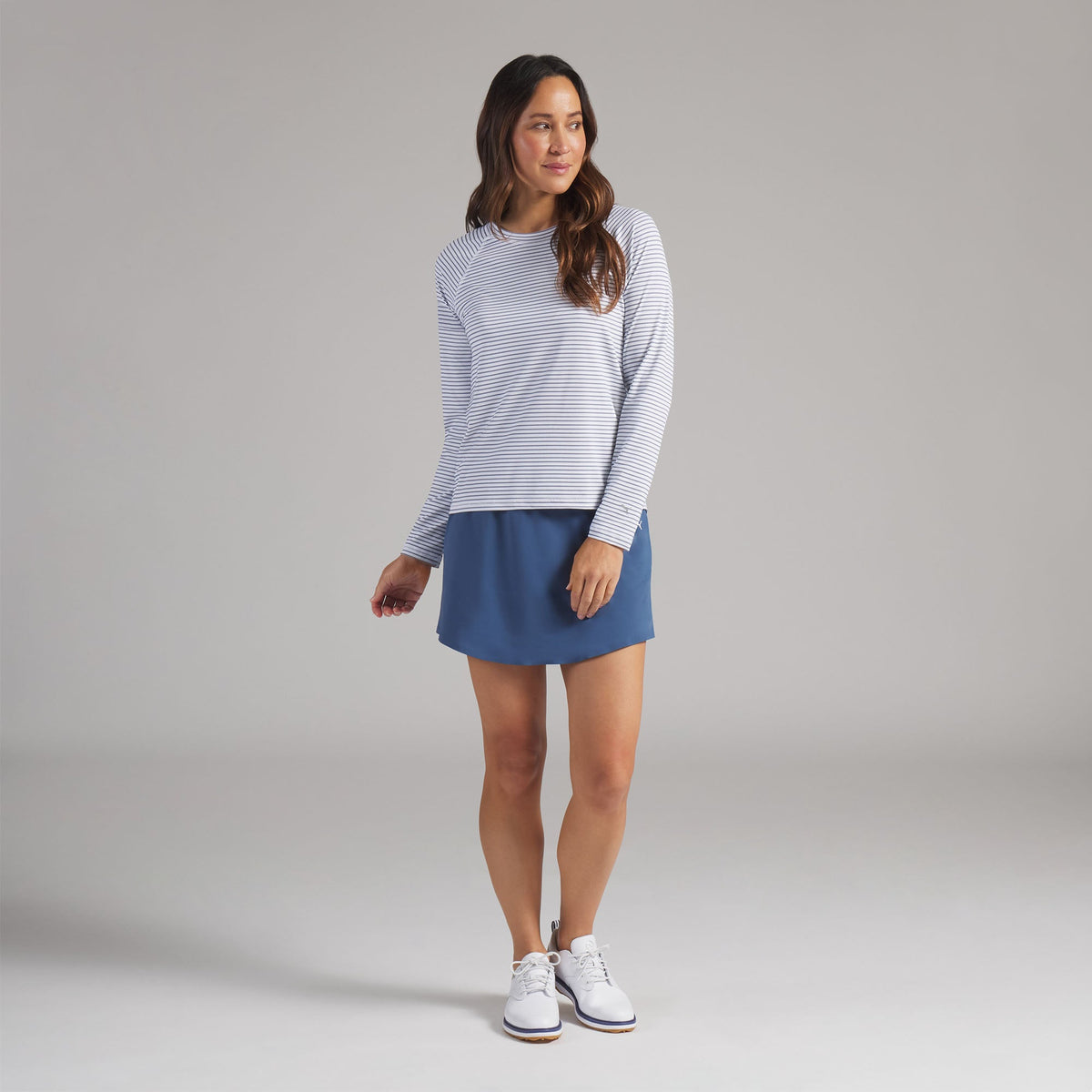 Puma Golf Value - Women's UV Stripe Golf Crewneck