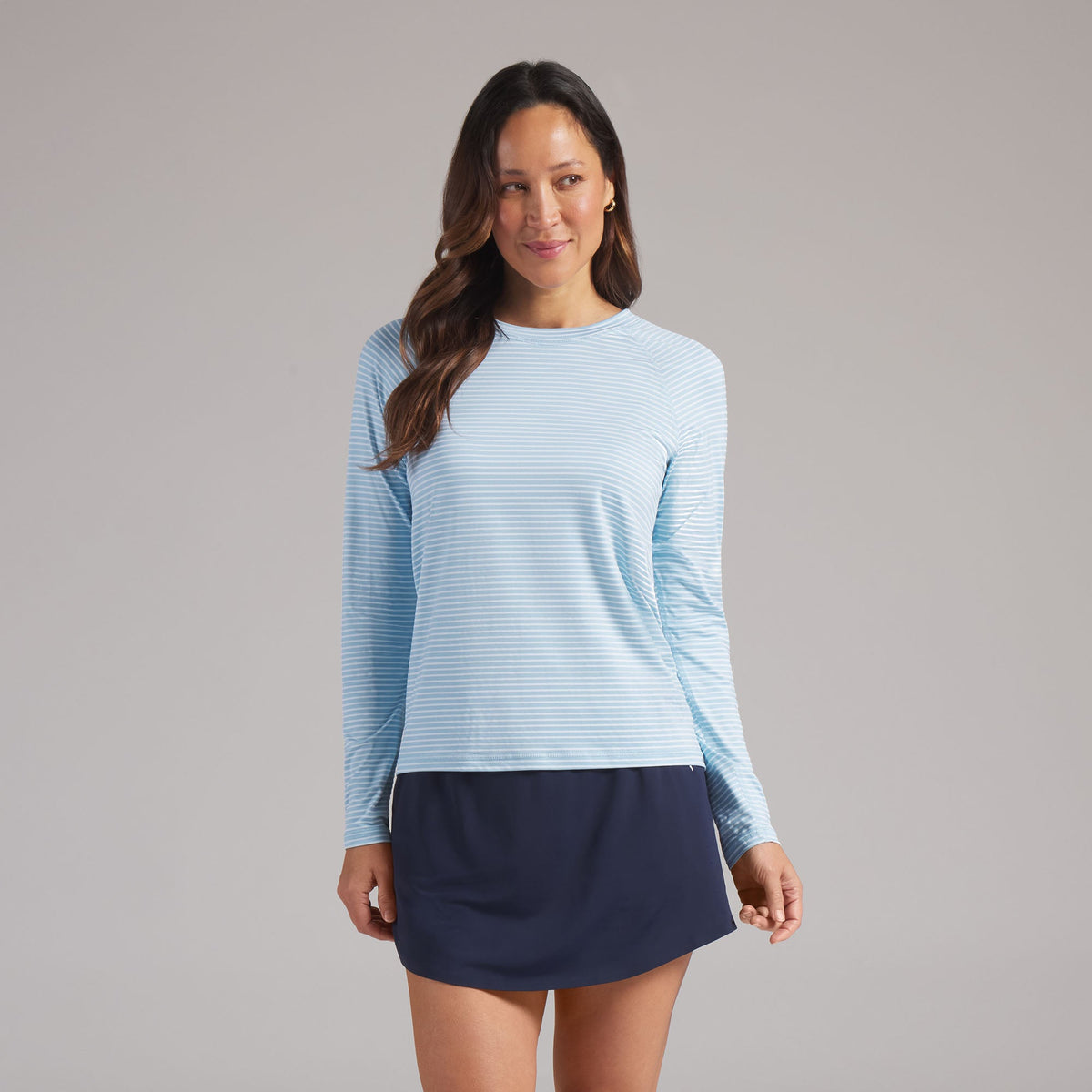Puma Golf Value - Women's UV Stripe Golf Crewneck
