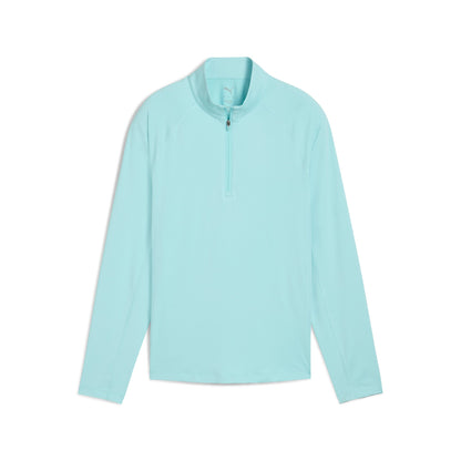 Puma Golf Signature - Women's YouV Brrr Solid Golf 1/4 Zip