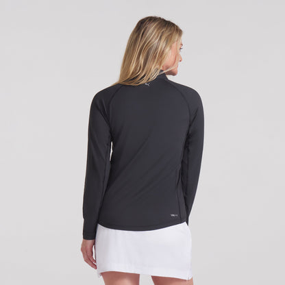 Puma Golf Signature - Women's YouV Brrr Solid Golf 1/4 Zip