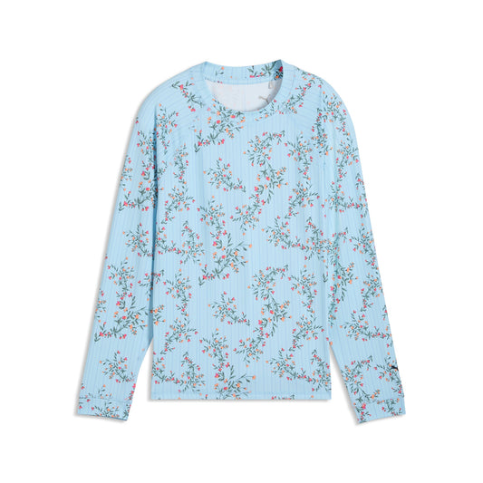 Puma Golf Latest - Girl's UV Floral Golf Crewneck