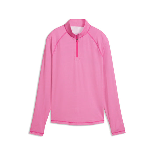 Puma Golf New - Women's UV Birdseye 1/4 Zip Golf Jacket