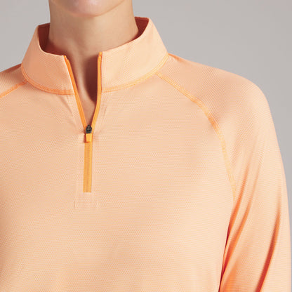 Puma Golf New - Women's UV Birdseye 1/4 Zip Golf Jacket