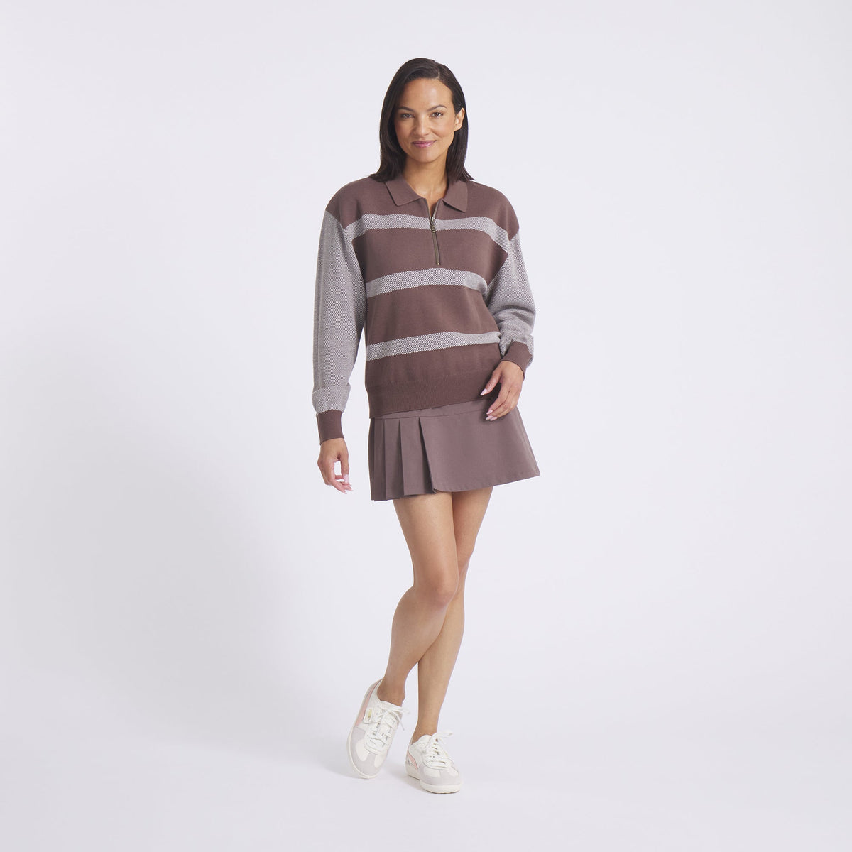 Puma Golf Latest - Women's AP Sweater Collared Golf 1/4 Zip