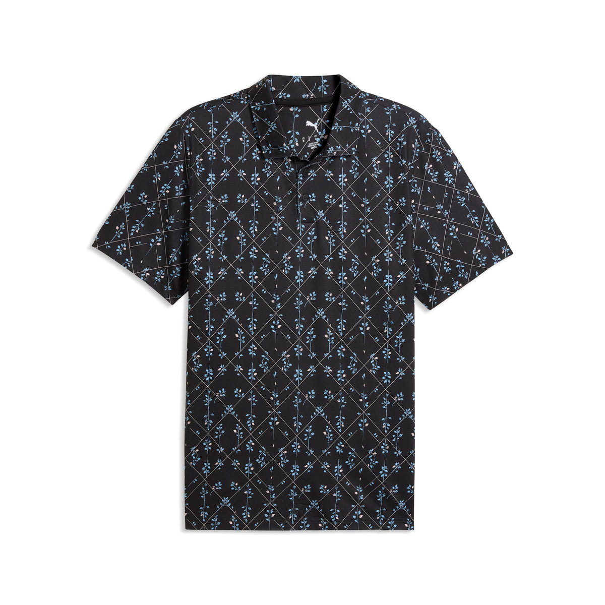 Puma Golf Great Value - CLOUDSPUN Argyle Bloom BN Golf Polo