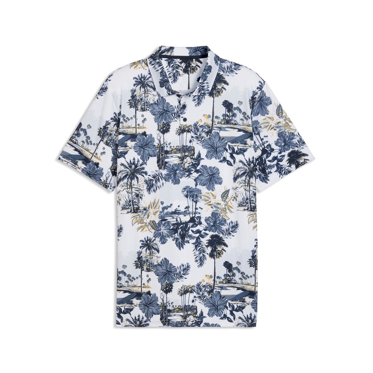 Puma Golf Latest - CLOUDSPUN Palm BN Golf Polo