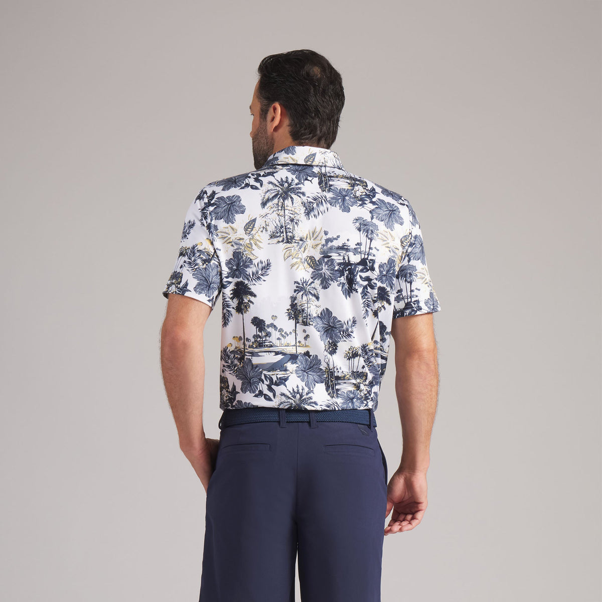 Puma Golf Latest - CLOUDSPUN Palm BN Golf Polo