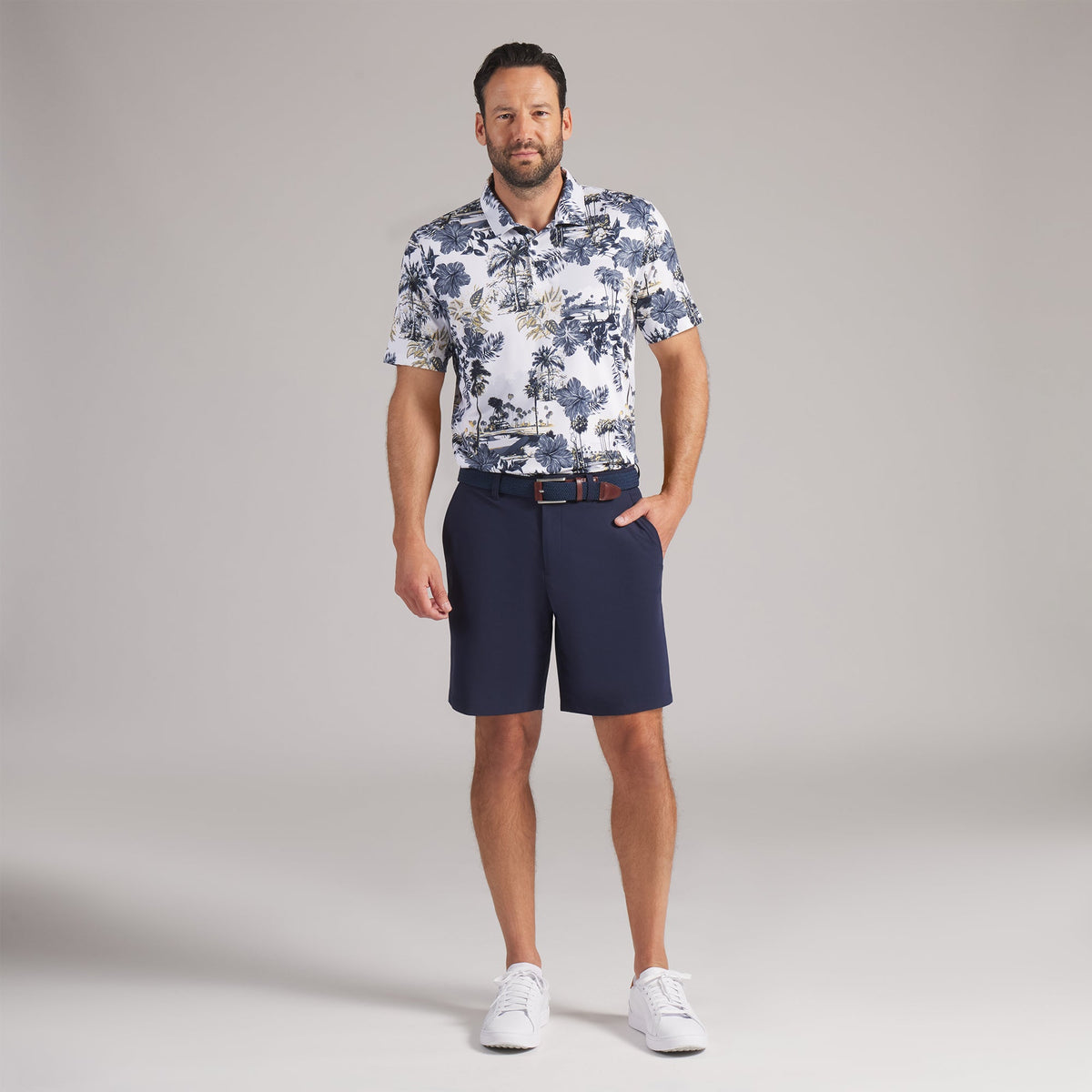 Puma Golf Latest - CLOUDSPUN Palm BN Golf Polo