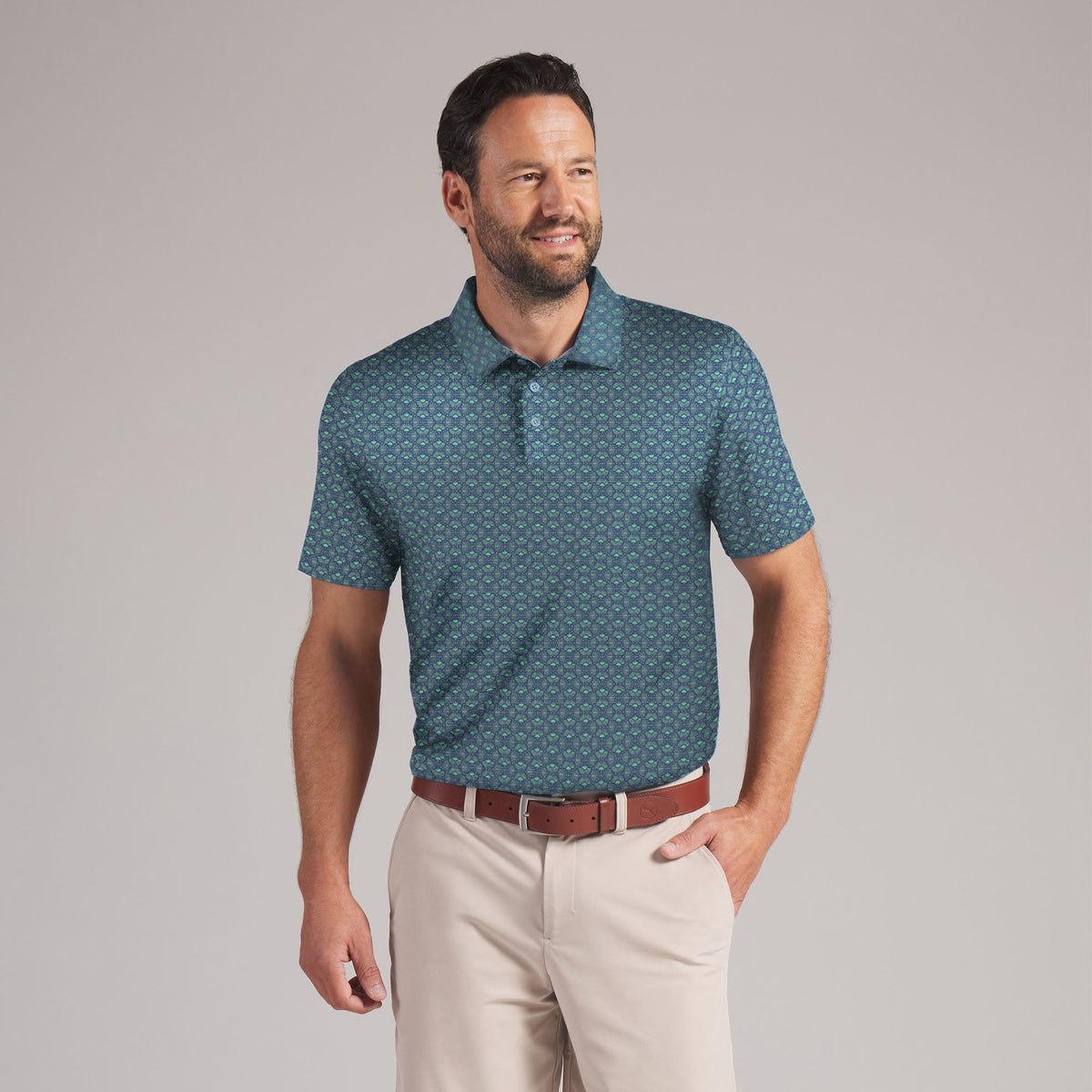 Puma Golf Featured - MATTR Scallop BN Golf Polo