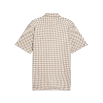 Puma Golf Best Price - CLOUDSPUN Mono Check BN Golf Polo