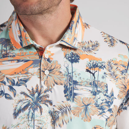 Puma Golf Exclusive - CLOUDSPUN Palm LC Golf Polo