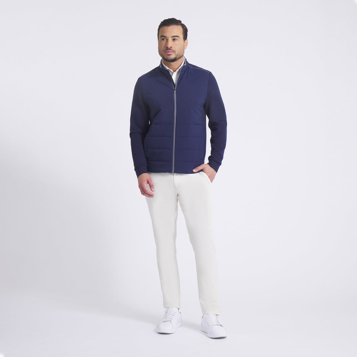 Puma Golf Latest - CLOUDSPUN Fleece Hybrid BN Golf Jacket