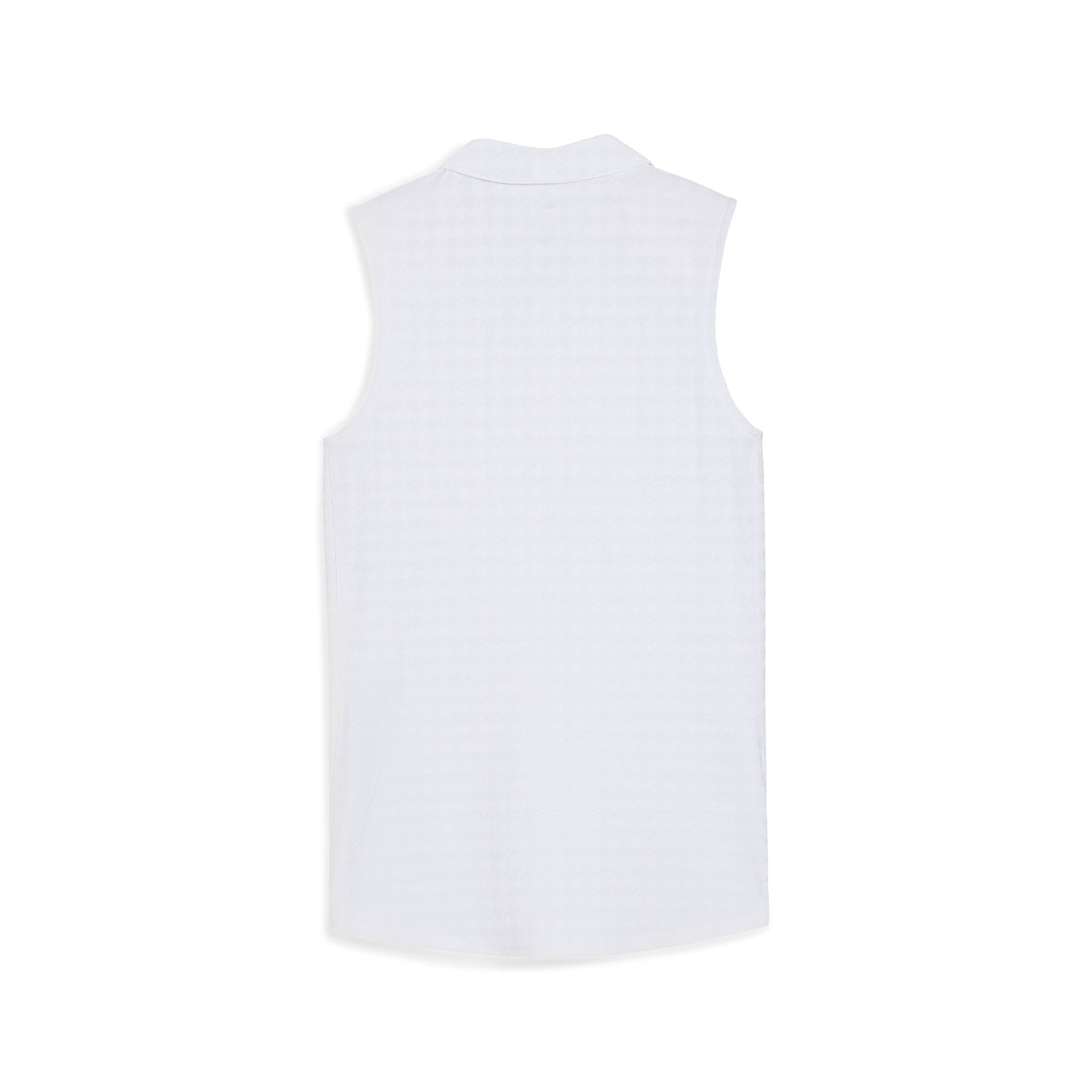 Puma Golf Essential - Women's Houndstooth Sleeveless Golf Polo