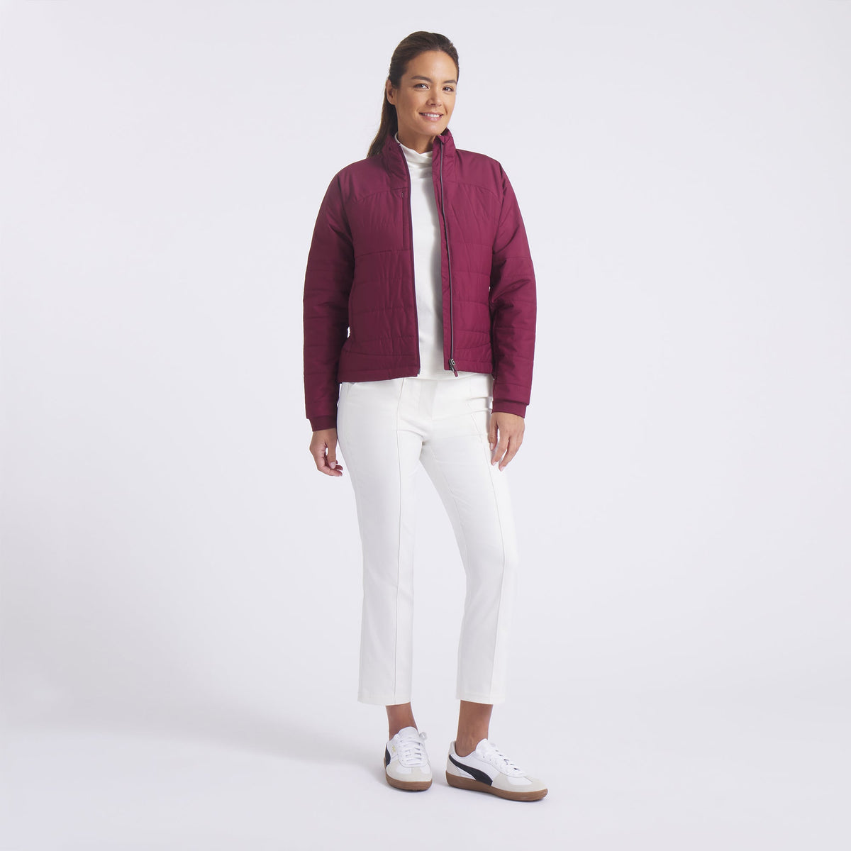 Puma Golf Top Pick - Women's Kyley Quilted Golf Jacket