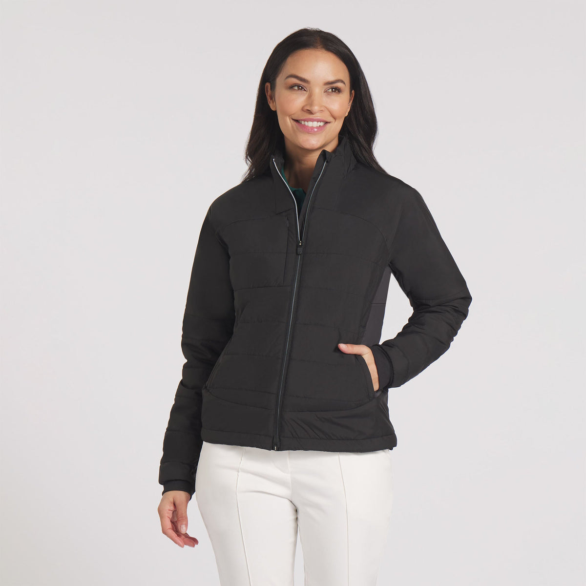 Puma Golf Top Pick - Women's Kyley Quilted Golf Jacket