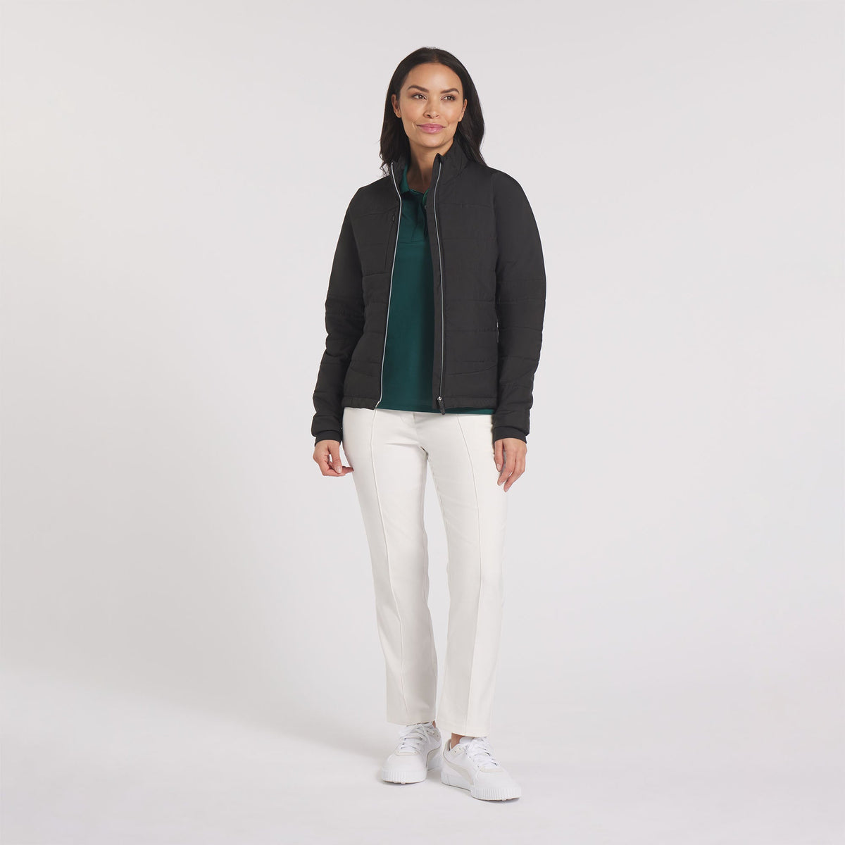 Puma Golf Top Pick - Women's Kyley Quilted Golf Jacket