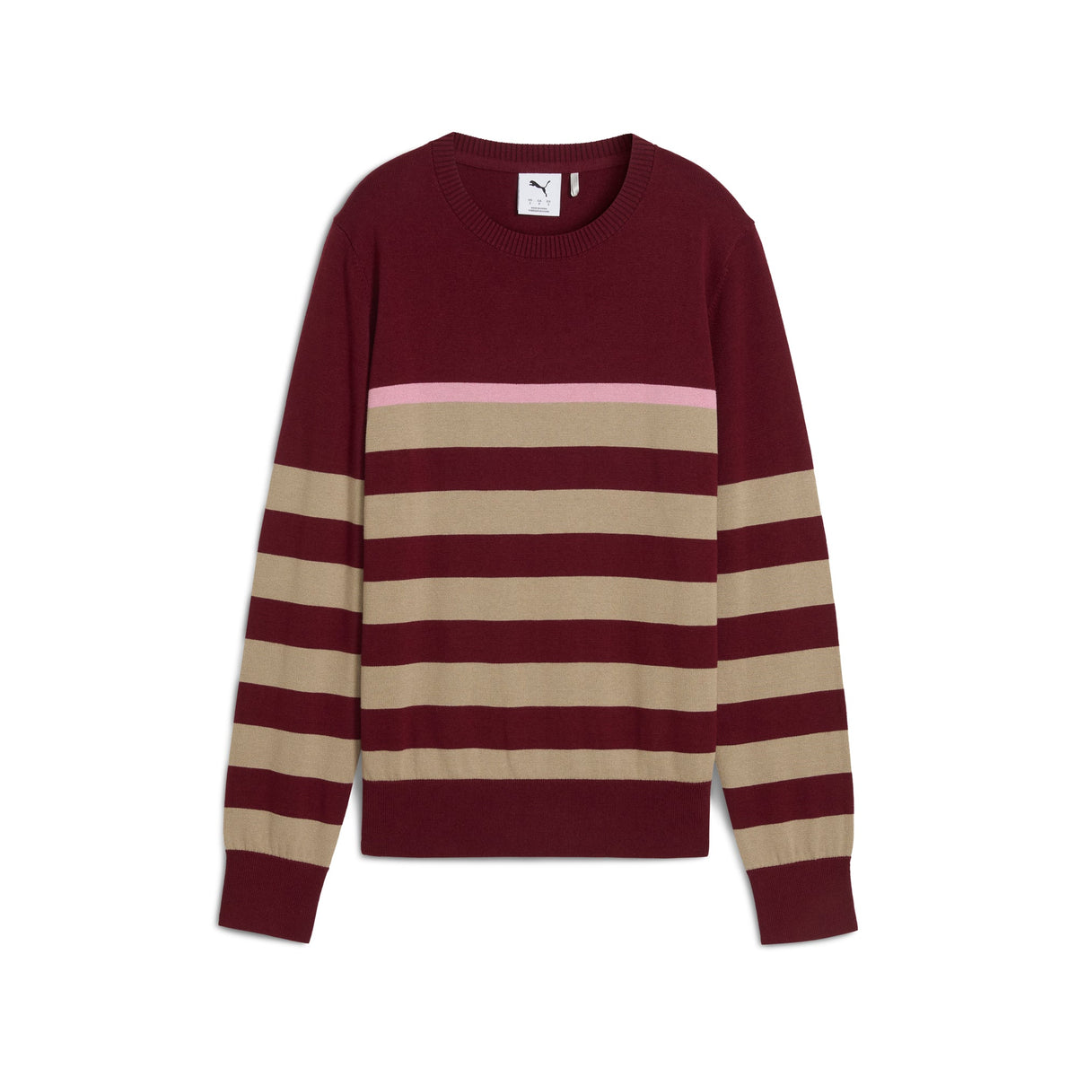 Puma Golf Exclusive - Women's Resort Stripe Golf Sweater