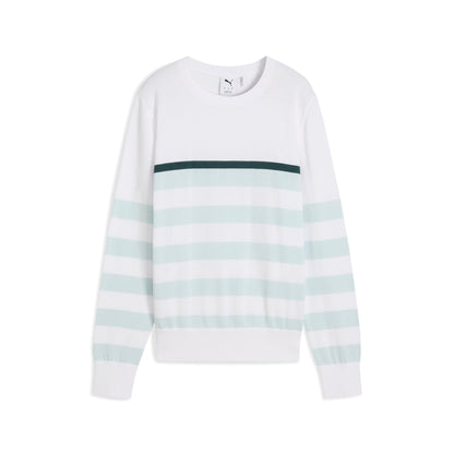 Puma Golf Exclusive - Women's Resort Stripe Golf Sweater