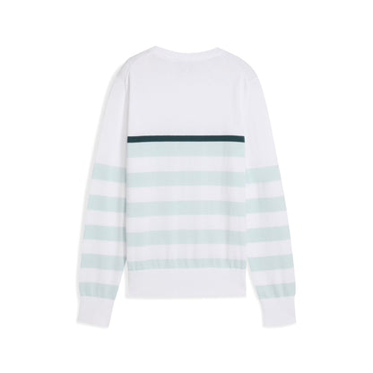 Puma Golf Exclusive - Women's Resort Stripe Golf Sweater